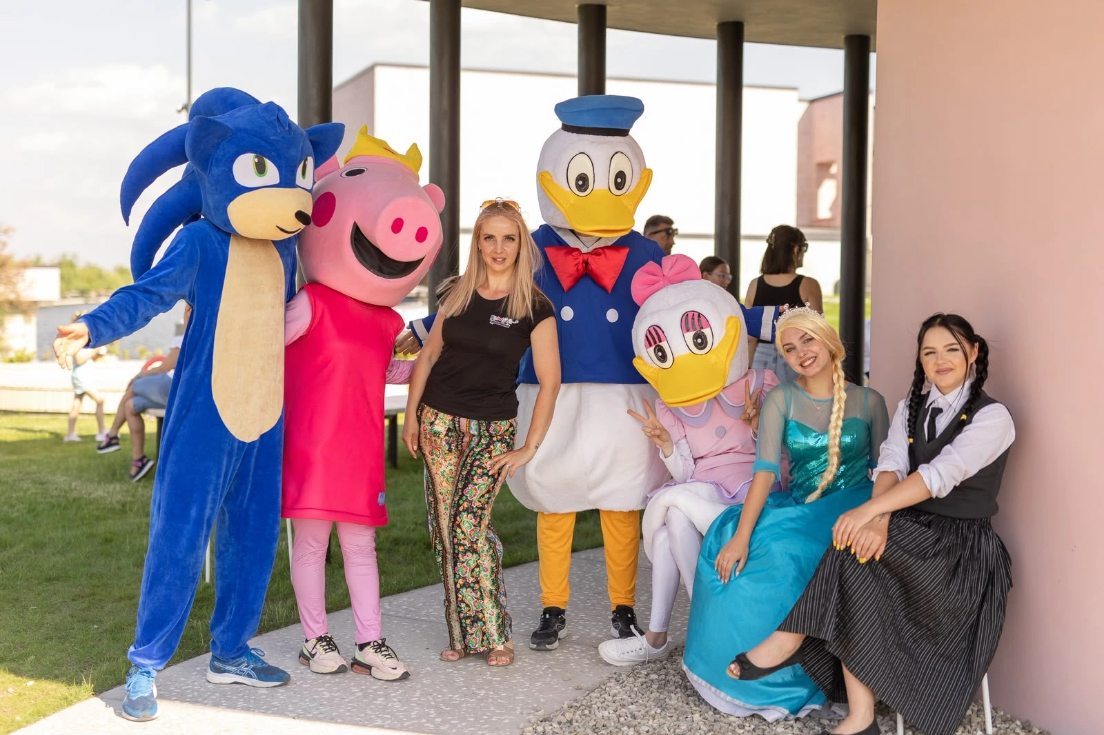 mascote spiderman pepsi porcusor animator la petrecere aniversara